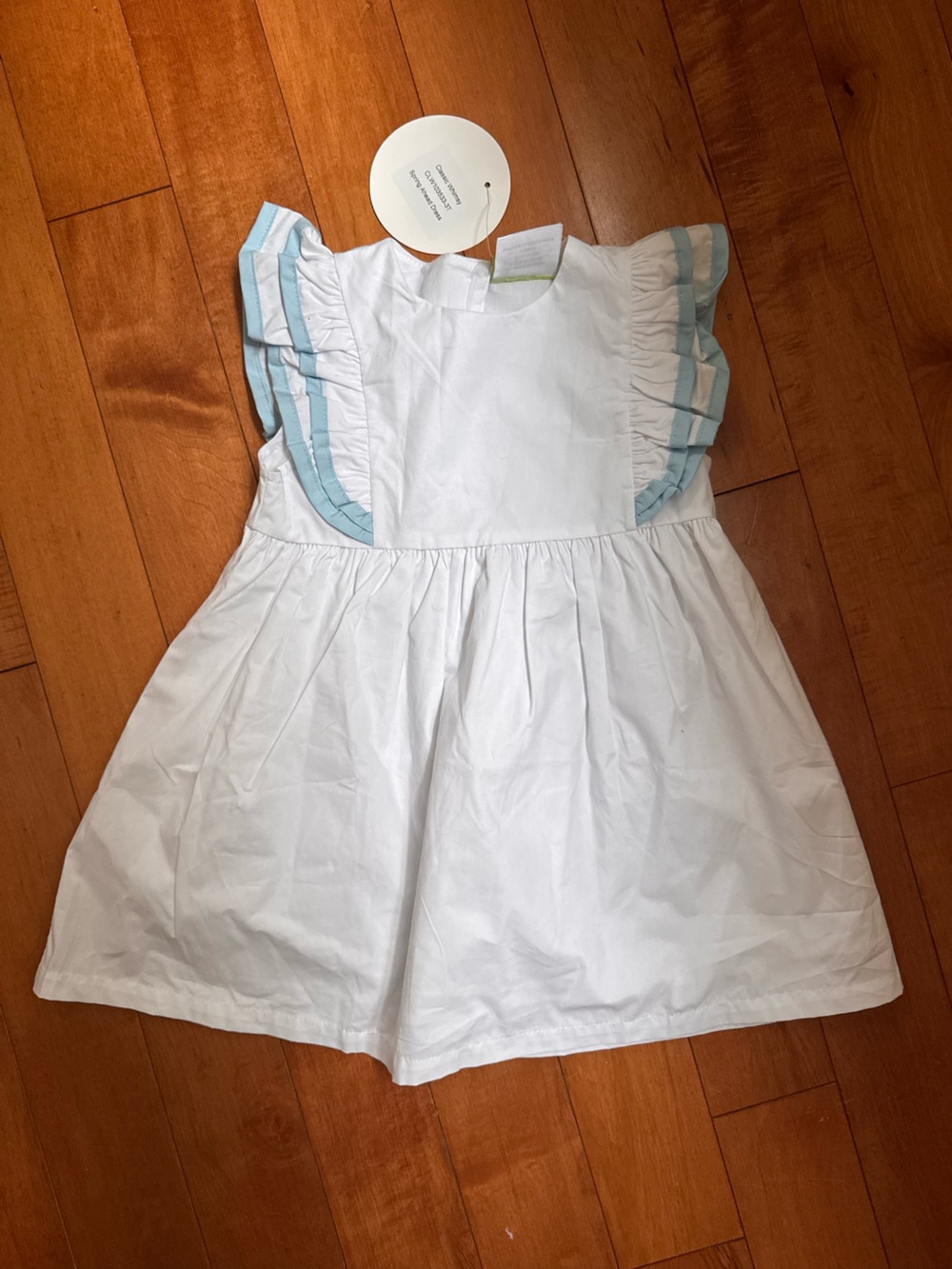 Angel sleeve dress toddler